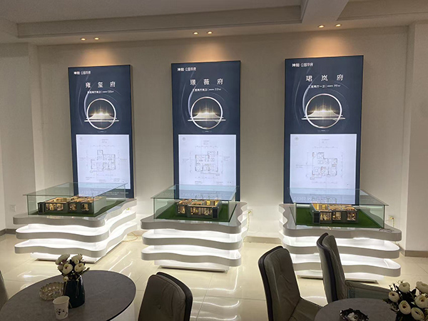 白银坤阳华府地产永登户型模型